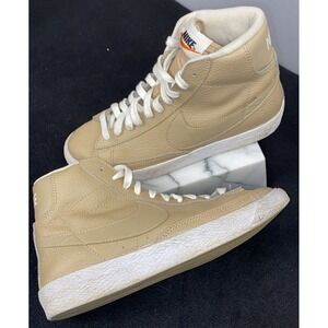 Nike Boys Girls‎ Blazer 77 895850-202 Natural Sneakers Size 6Y  Linen UNISEX
